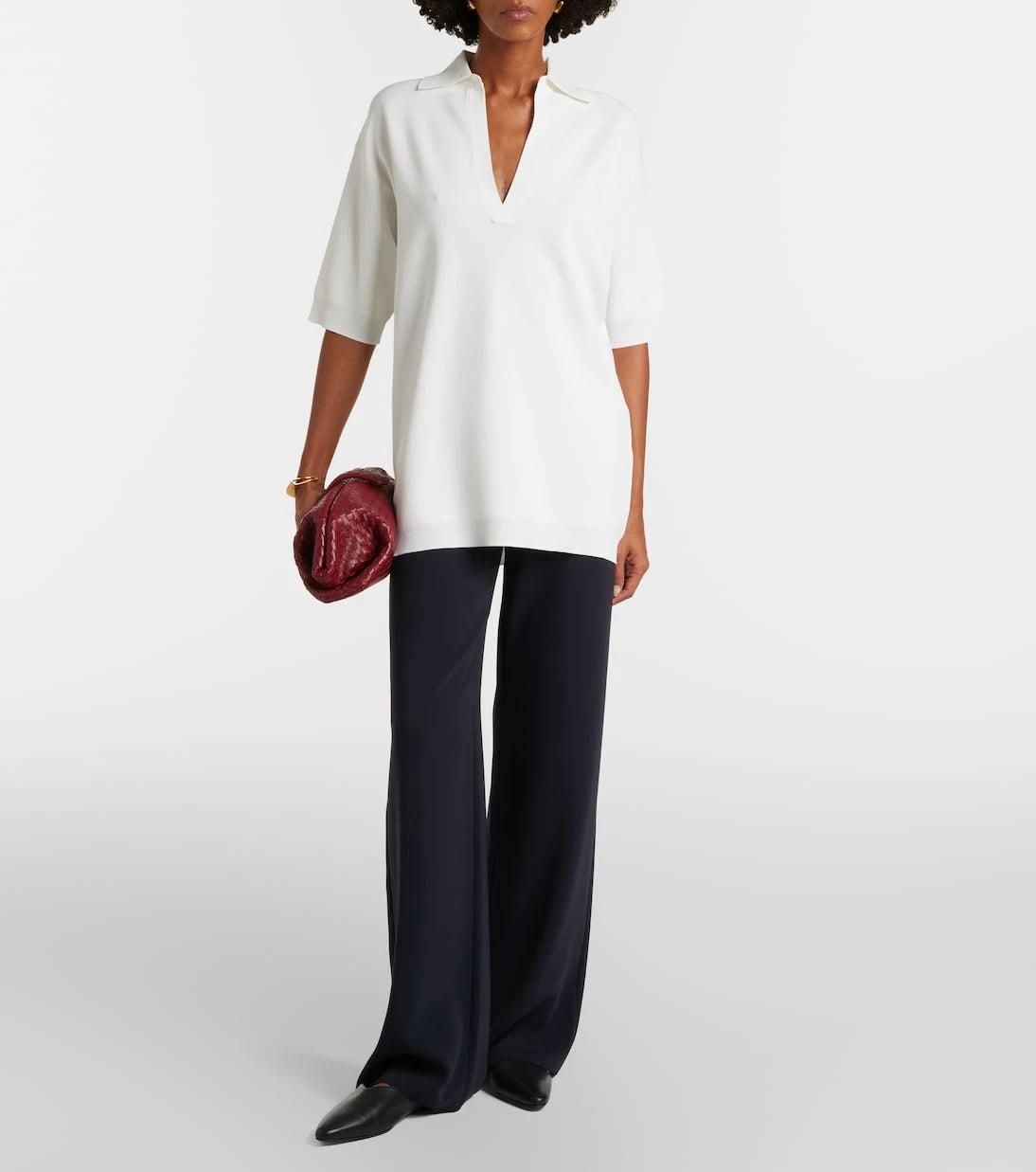 Max Mara - Alaggio high-rise straight pants