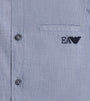 Emporio Armani Kids Logo Embroidered Shirt (4-16 Years)