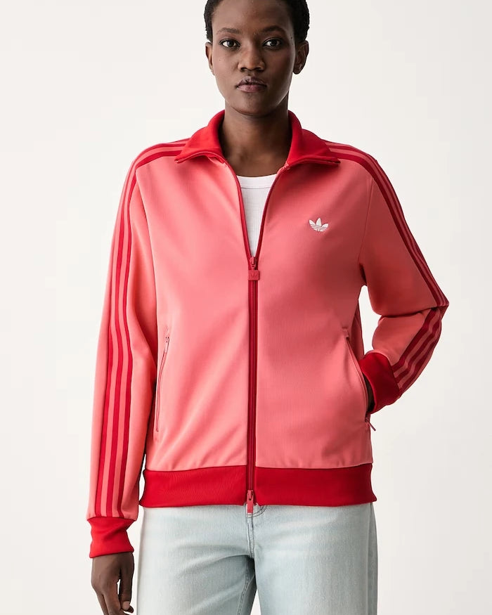 adidas Originals суичър с цип дамски с памук Beckenbauer