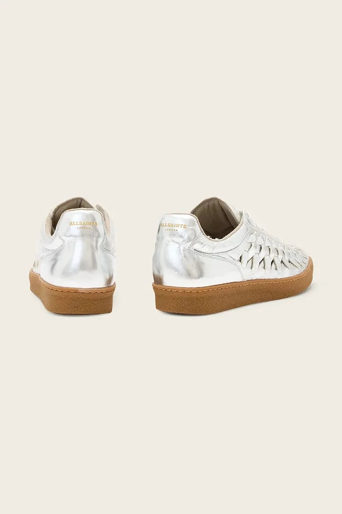 AllSaints Velma Woven Sneaker маратонки дамски от кожа