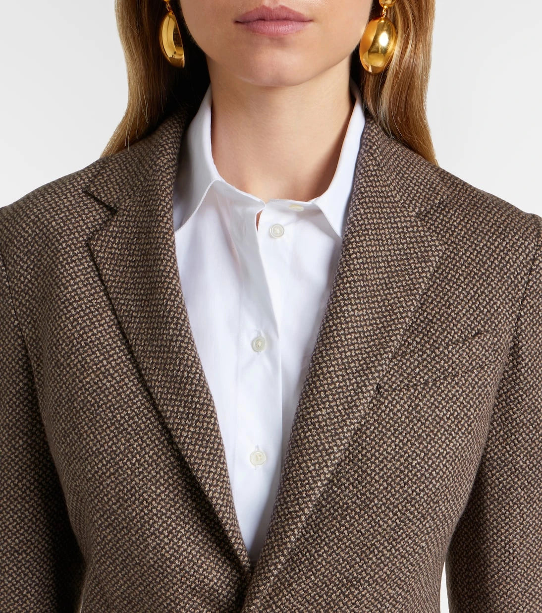 Ralph Lauren Collection - Hailey wool, silk, and cashmere blazer