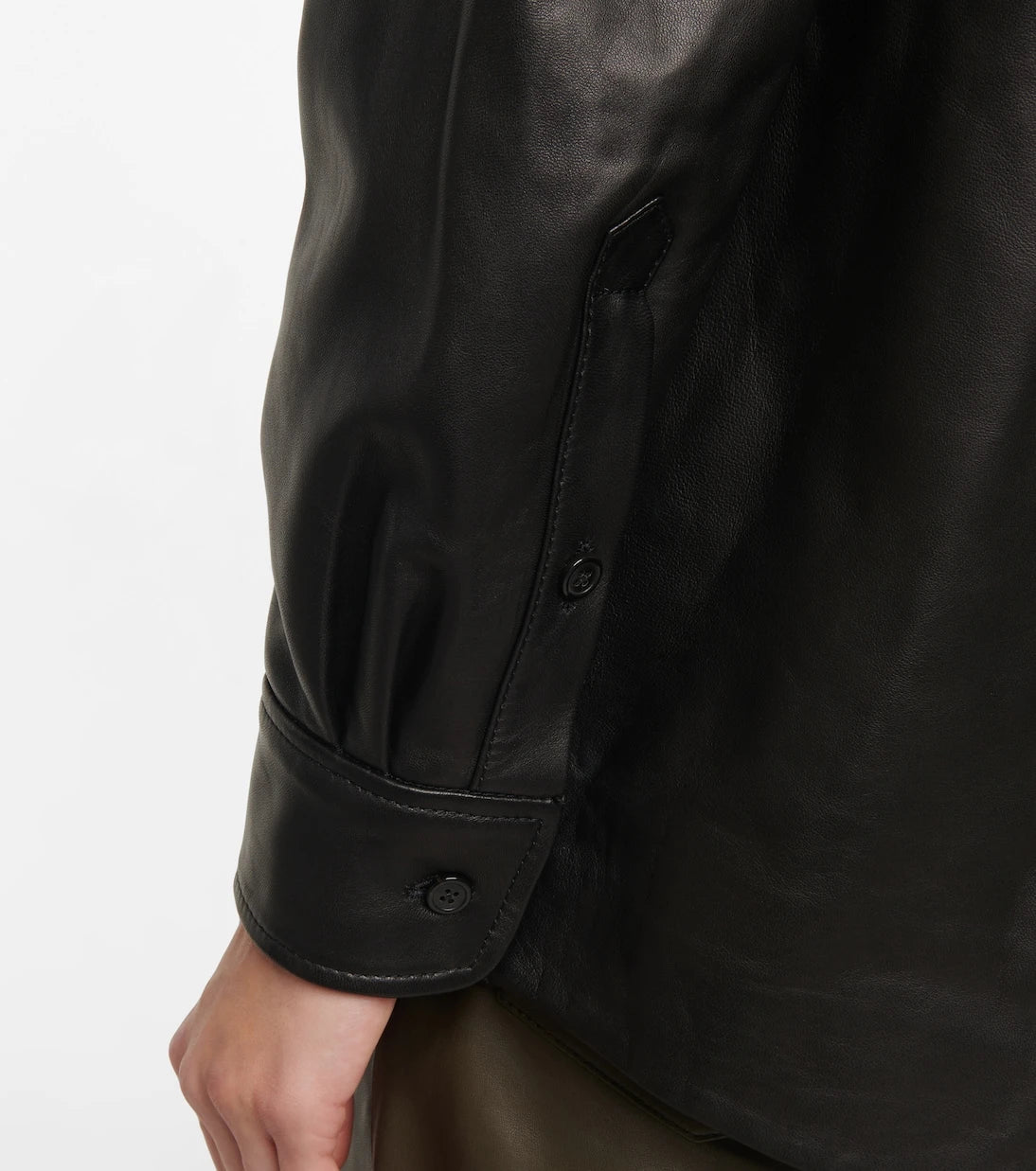 Dries Van Noten - Leather top