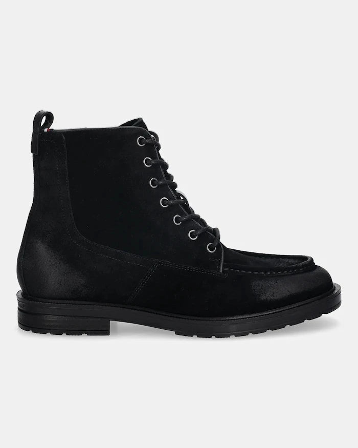 Tommy Hilfiger CLEATED HILFIGER W SDE MOC BOOT Süet Ayakkabı