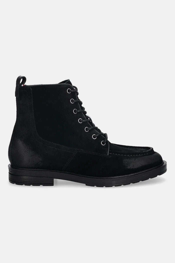 Tommy Hilfiger CLEATED HILFIGER W SDE MOC BOOT Süet Ayakkabı
