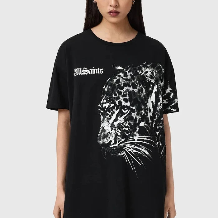 Памучна рокля AllSaints ZAYA