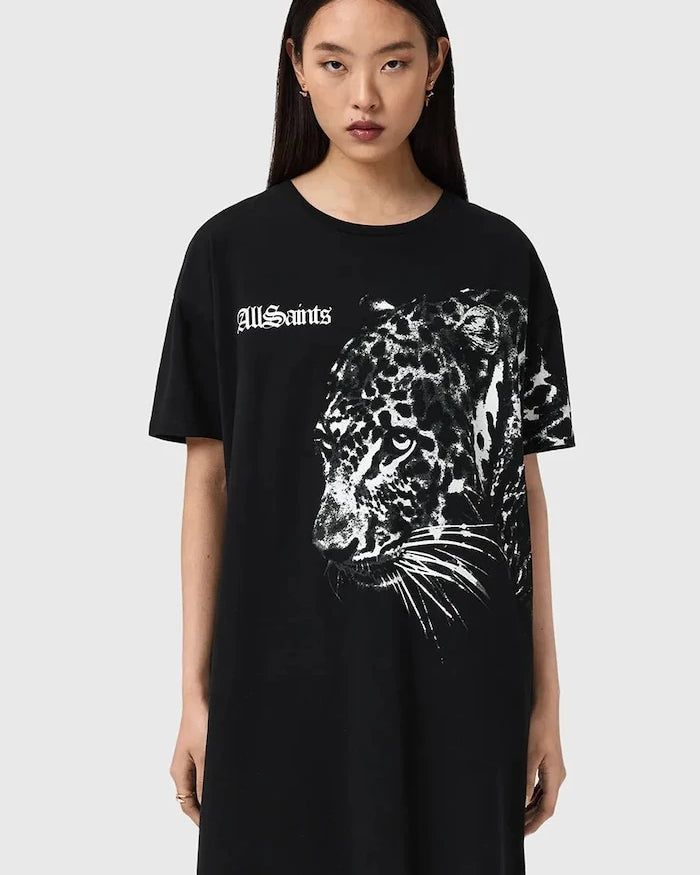 AllSaints ZAYA Pamuk Elbise