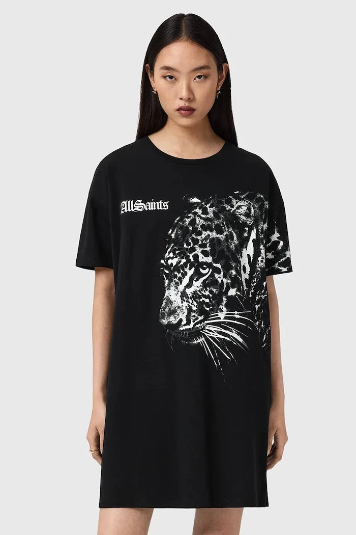 Памучна рокля AllSaints ZAYA