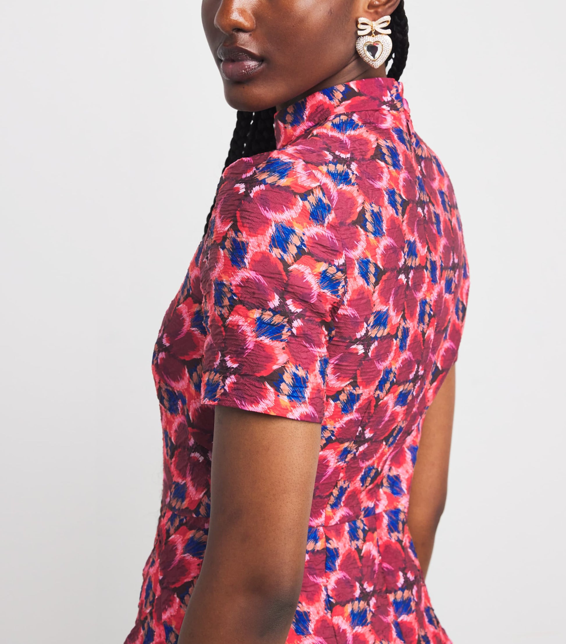 Saloni Multi Draped Min Mini Dress