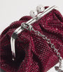 Weekend Max Mara Red Medium Embellished Pasticcino Clutch Bag