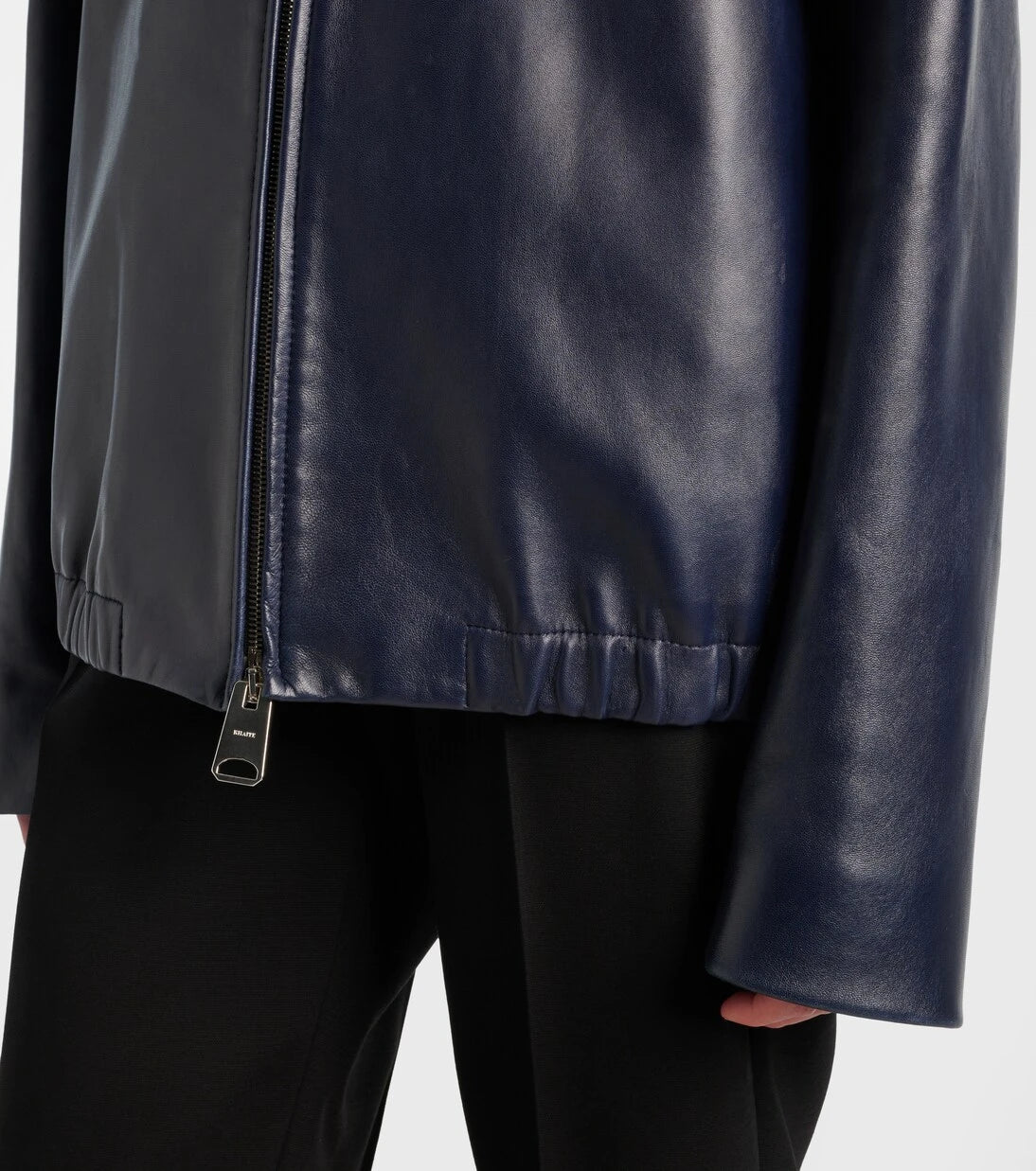 Khaite - Jackson leather jacket