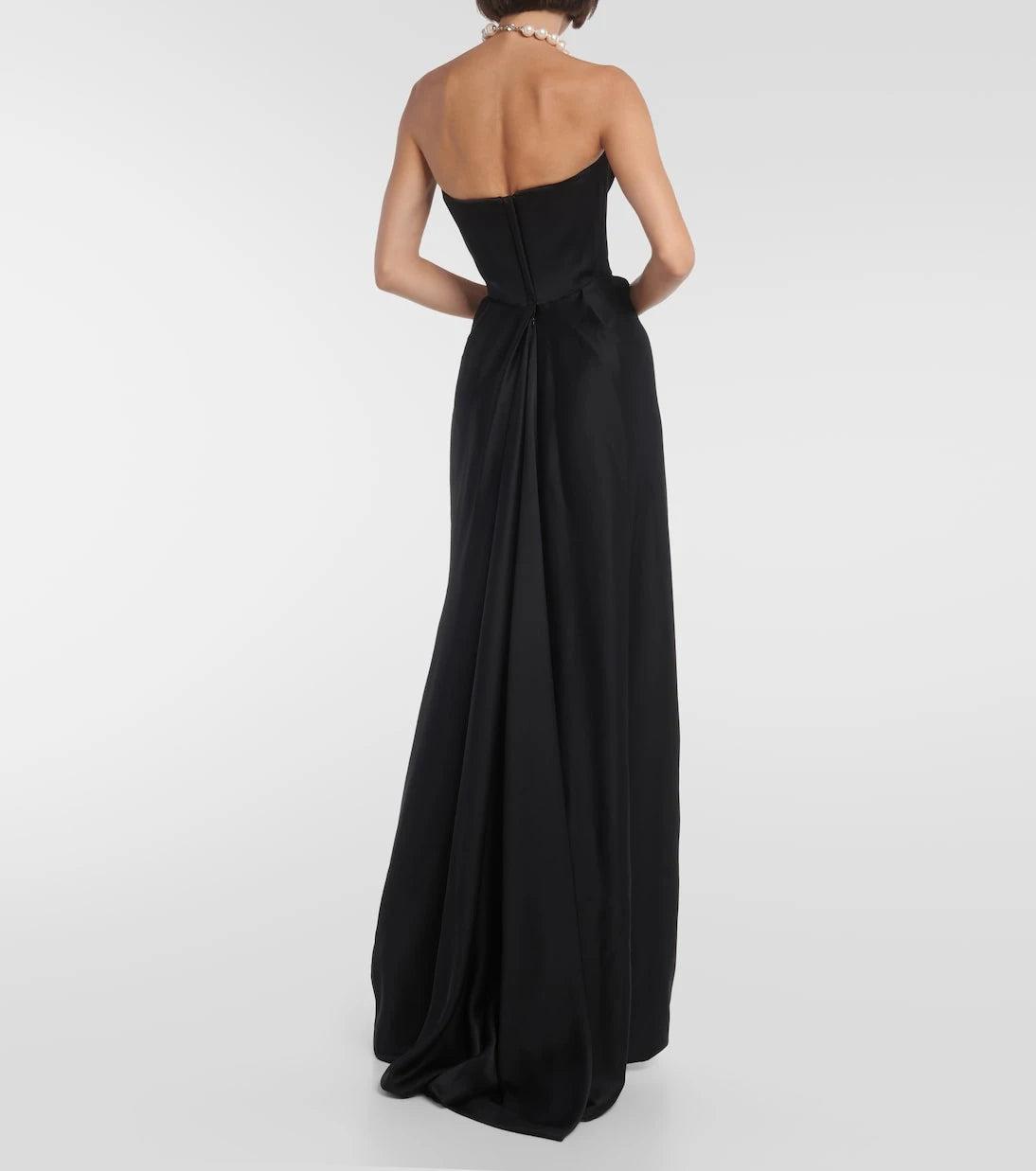 Vivienne Westwood - Off-shoulder satin gown