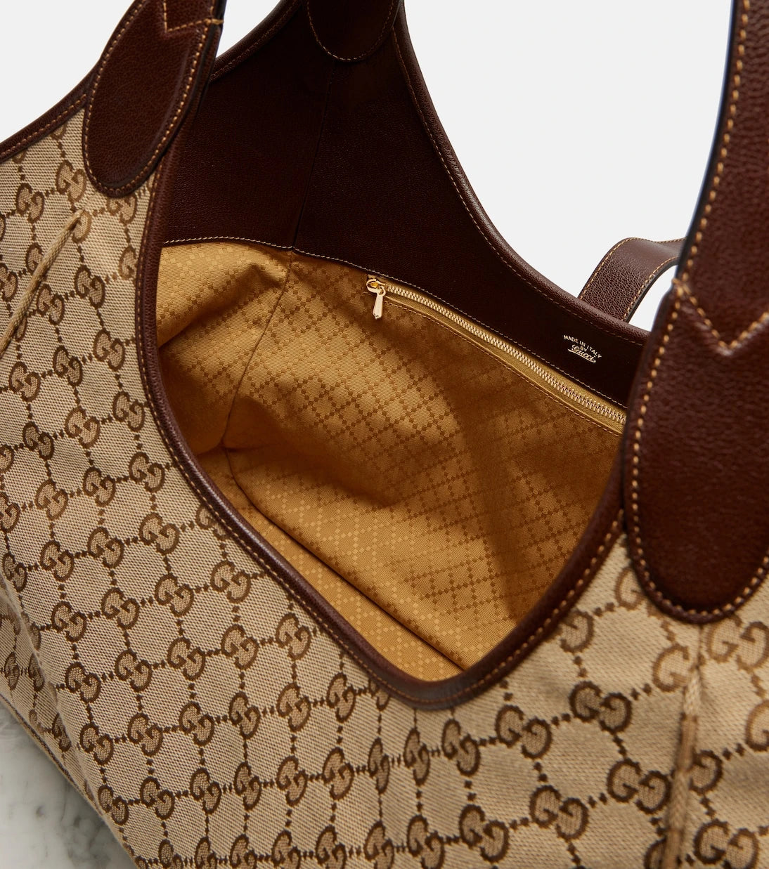 Gucci - Gucci Mercato GG Canvas Large tote bag