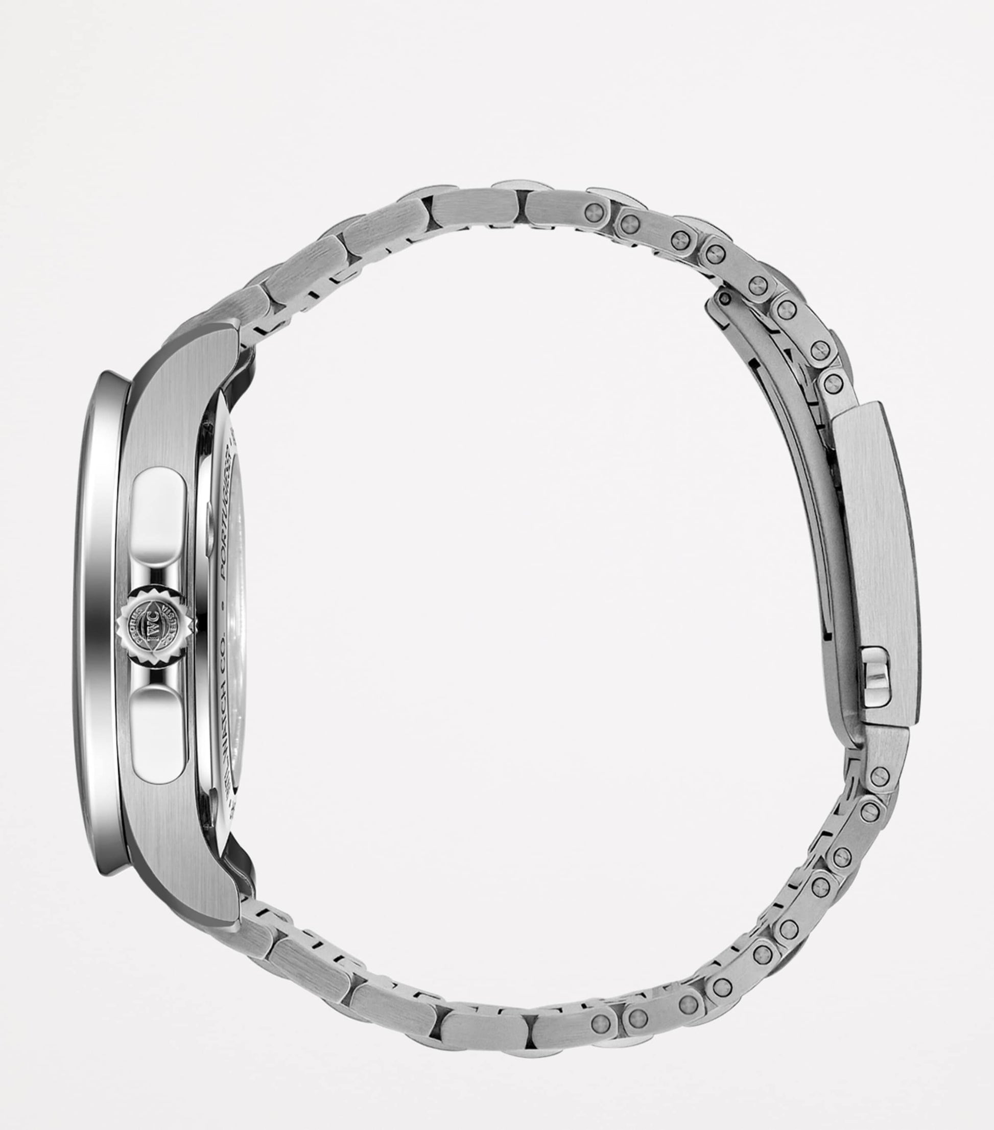 Stainless Steel Portugieser Yacht Club Moon & Tide Watch 45mm