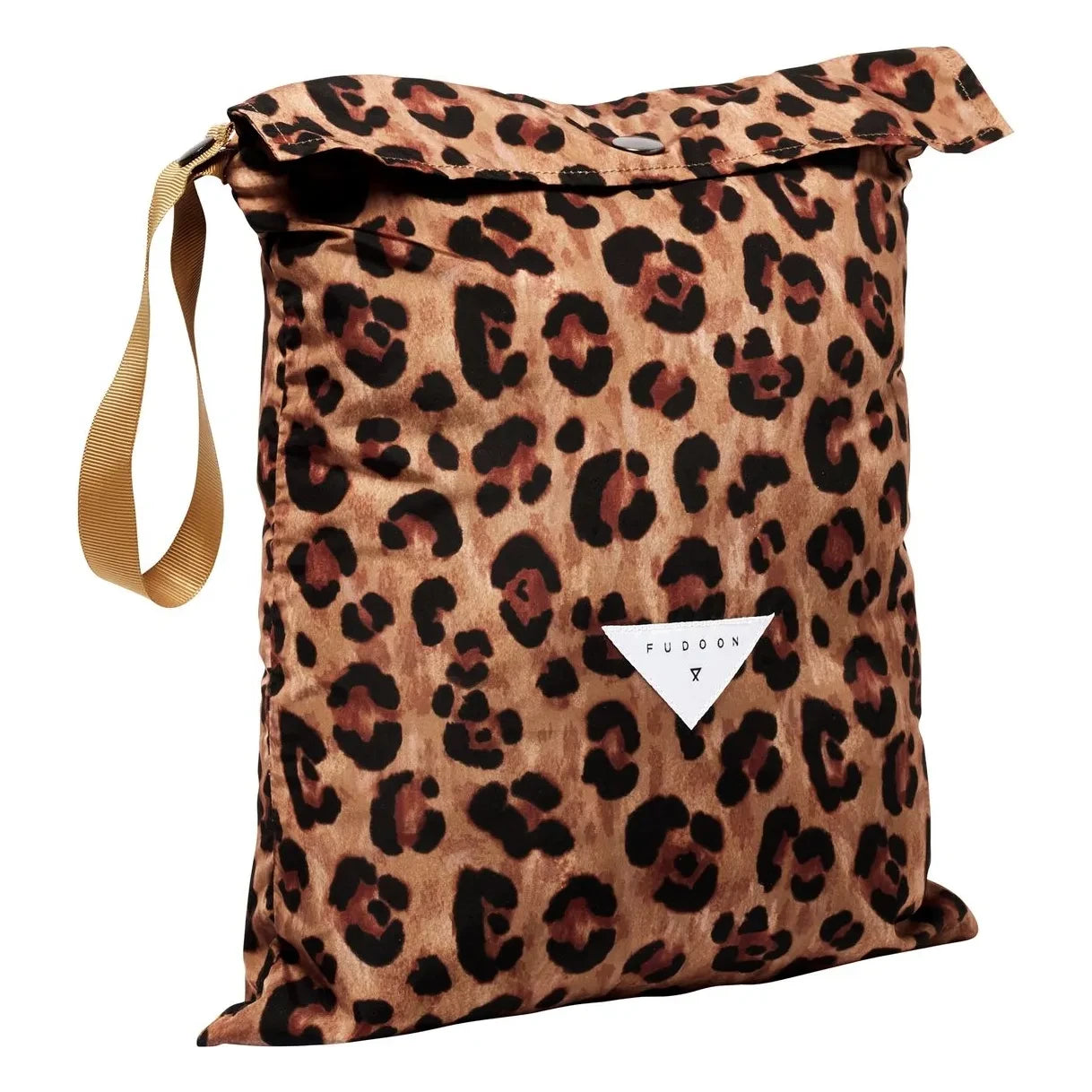 Fudoon - Leopard Reversible Doudoune Hoodie | Camel