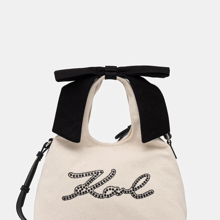 Karl Lagerfeld kadın pamuk crossbody çanta K/SIGNATURE