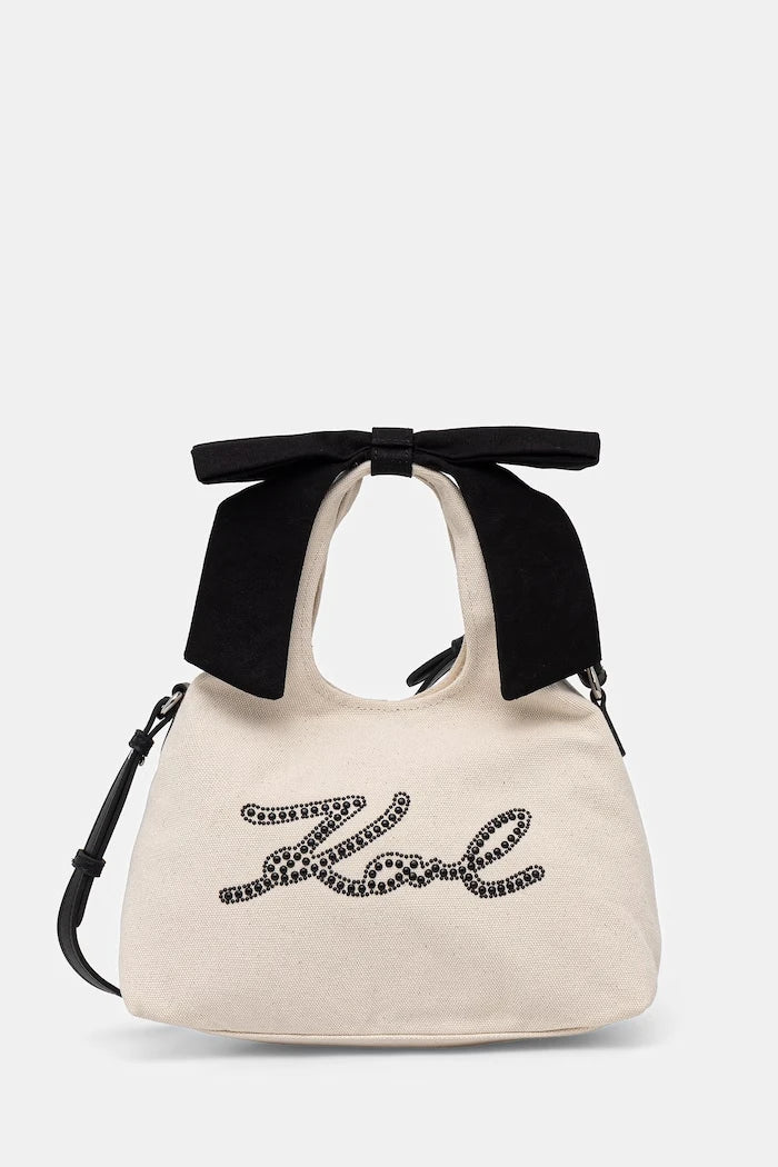 Karl Lagerfeld kadın pamuk crossbody çanta K/SIGNATURE