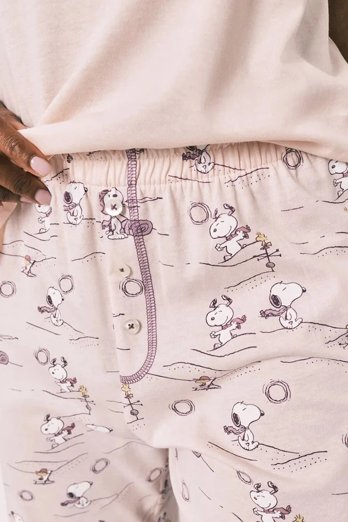 women'secret kadın pamuklu iki parçalı pijama