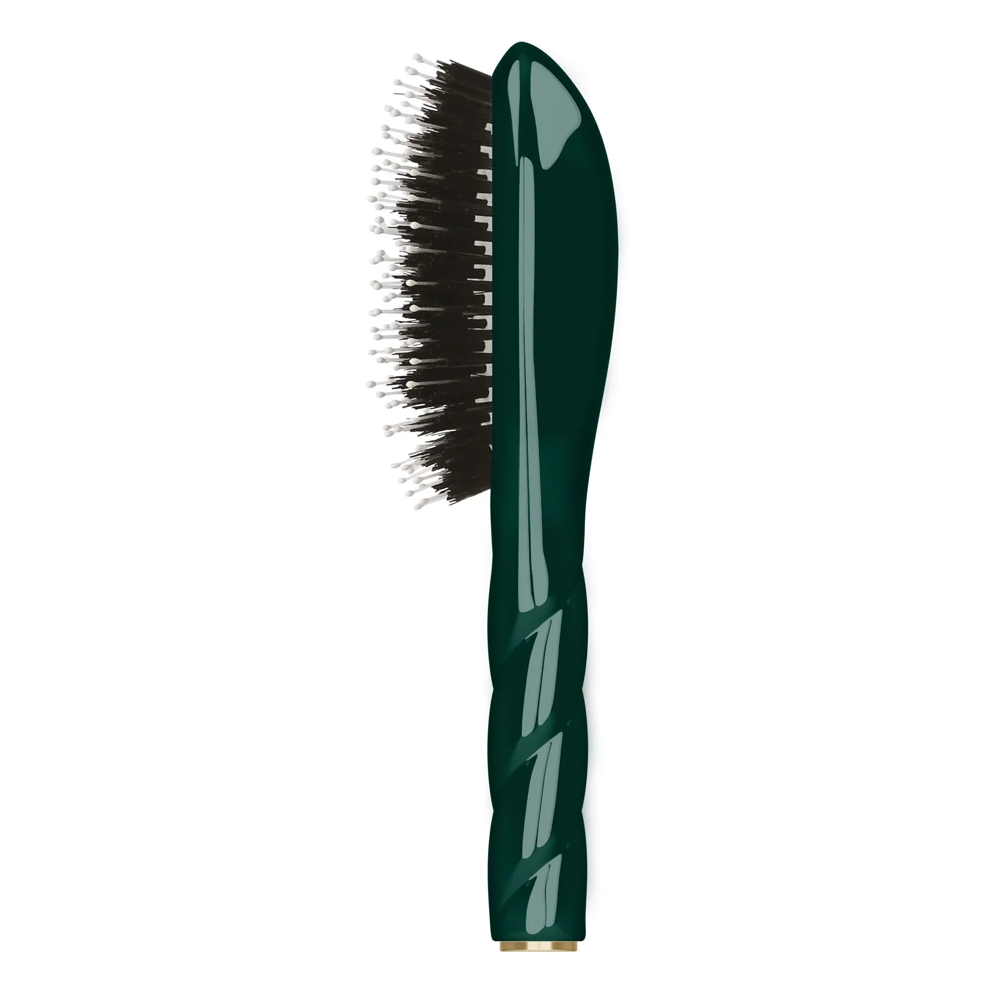 La Bonne Brosse - Small brush L'Indispensable N°3 - Care &amp; Shine  | Emerald green
