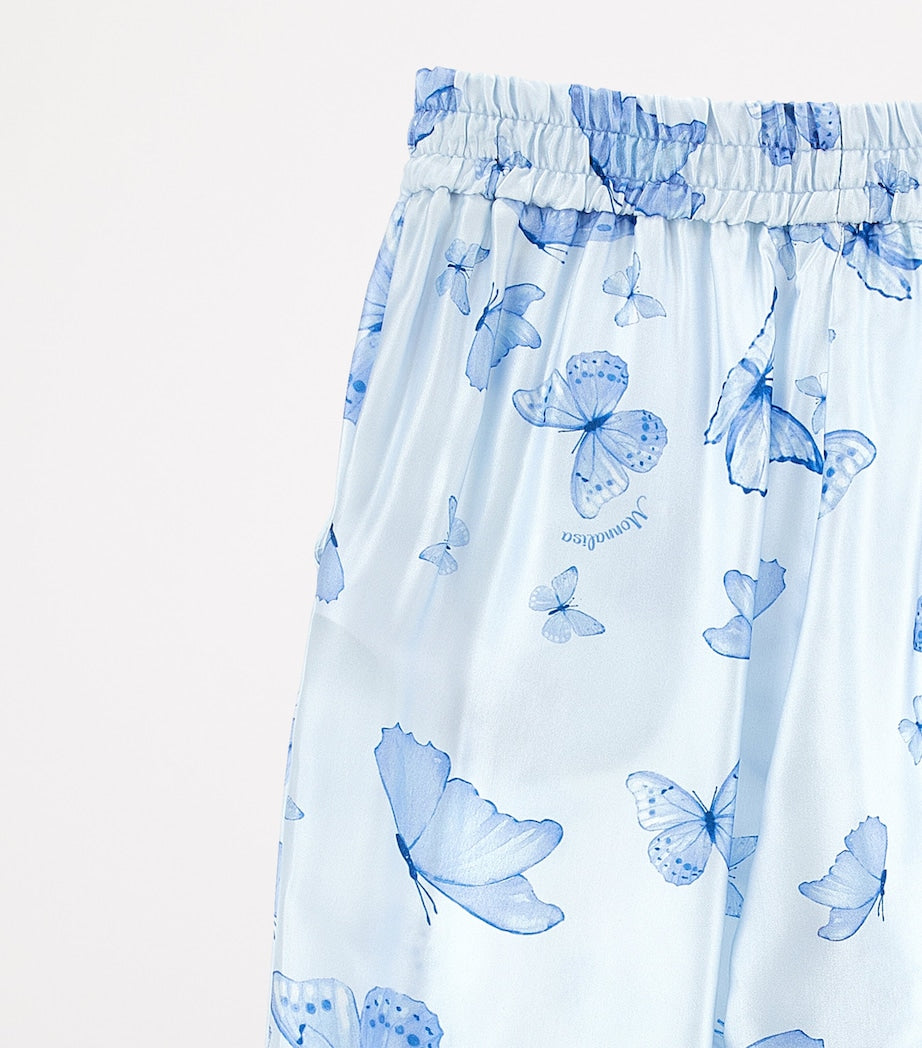 Satin Butterfly Trousers (2-14 Years)