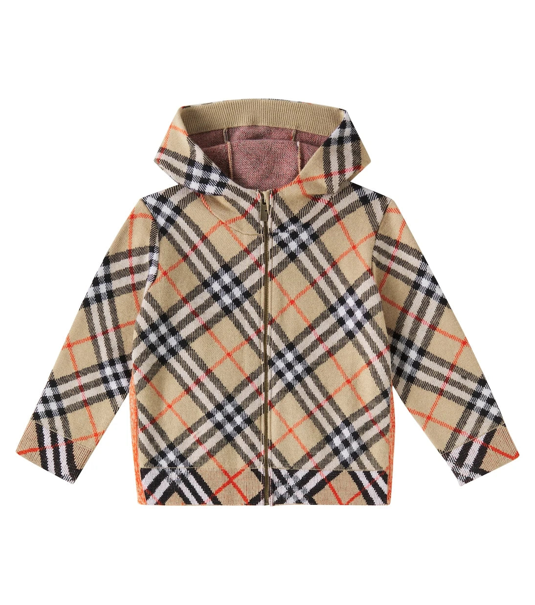 Burberry Kids - Burberry Check wool jacket