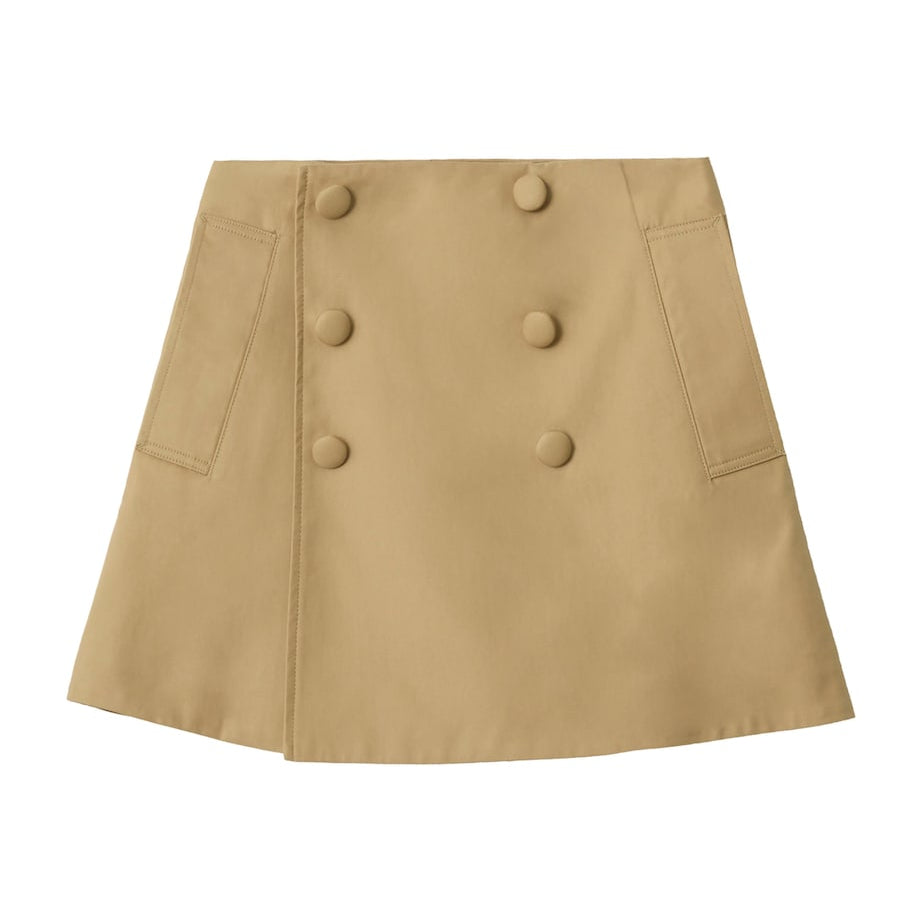 Burberry Kids Cotton Trench Skirt (3-12 Years)