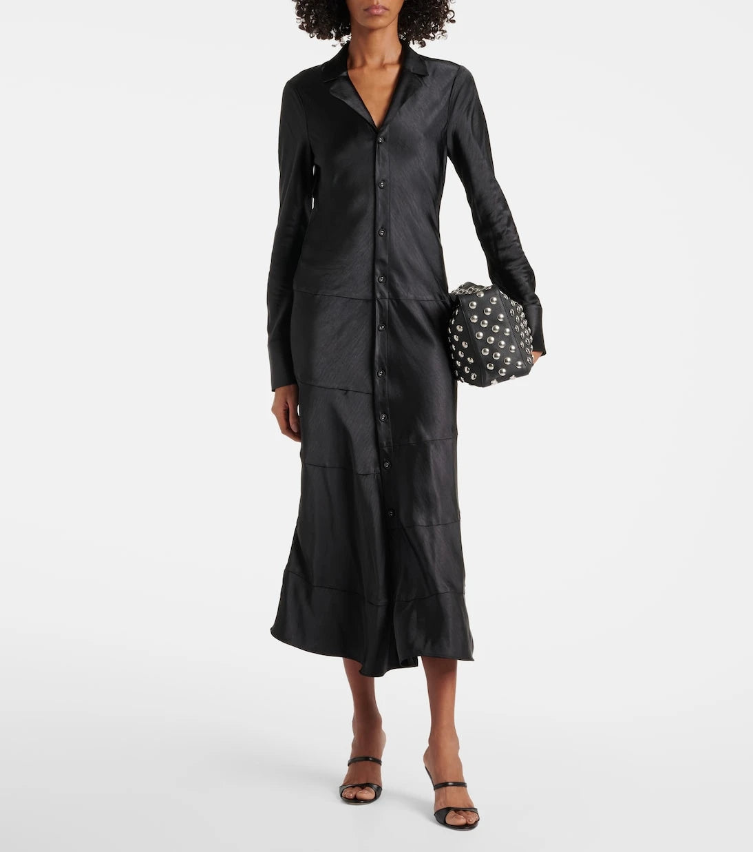 Proenza Schouler - White Label Amelie satin midi dress