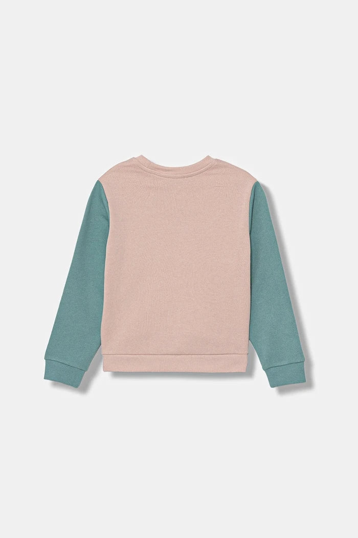 United Colors of Benetton çocuk pamuklu sweatshirt