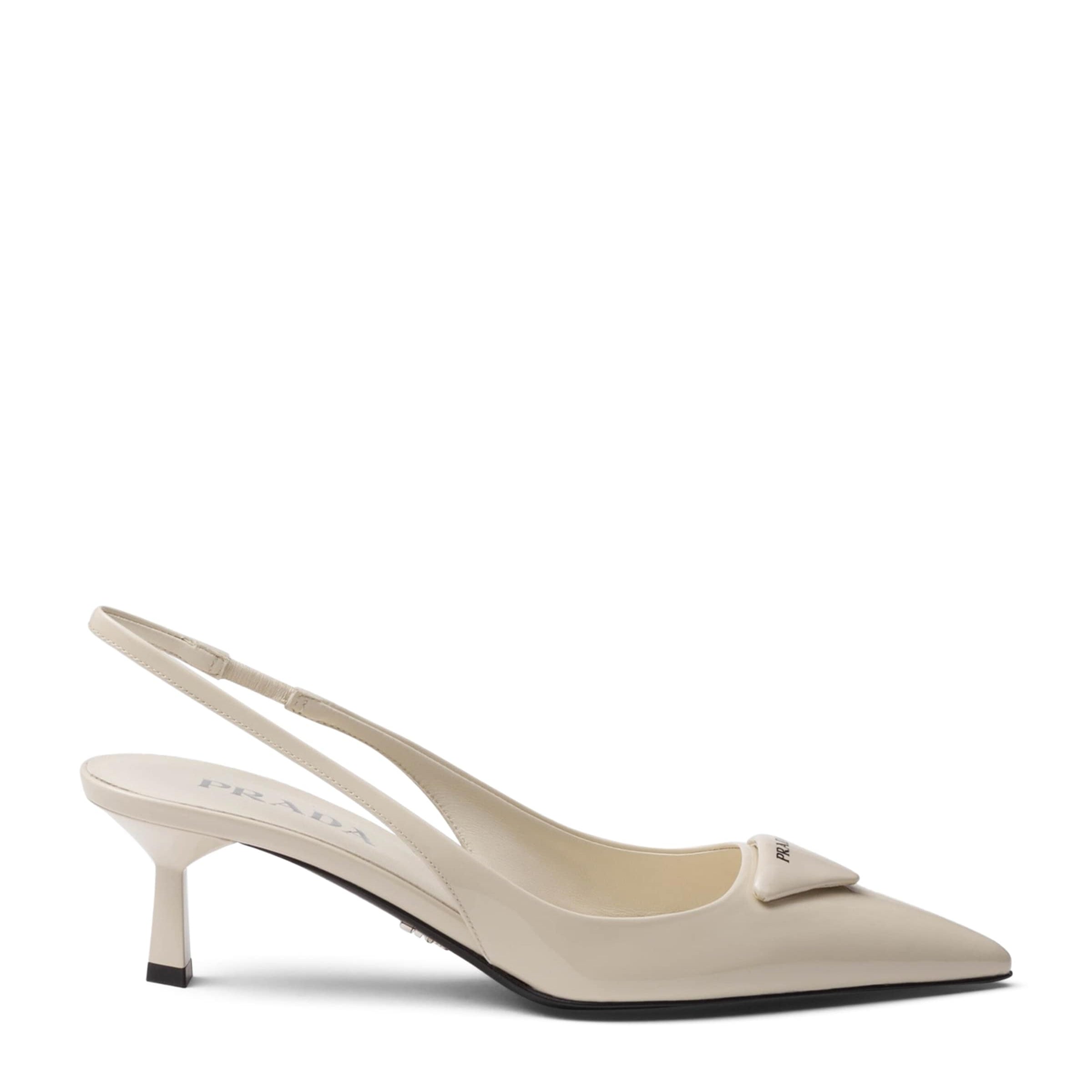 Prada Patent Leather Slingback Pumps 55