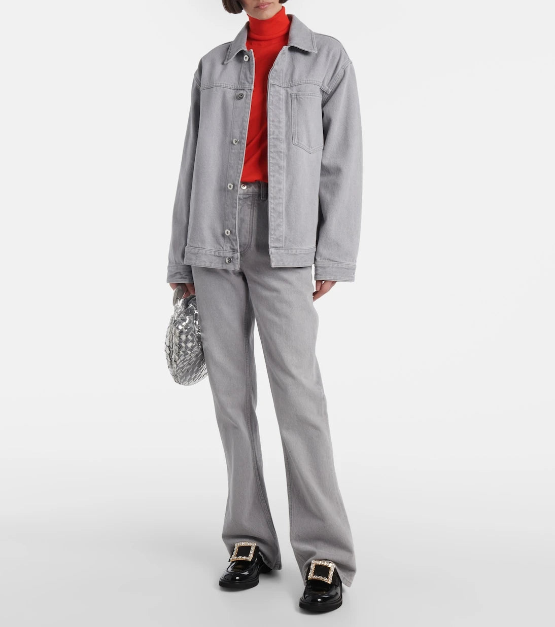 Roger Vivier - حذاء "فيف رينجرز" mules من الجلد المزين