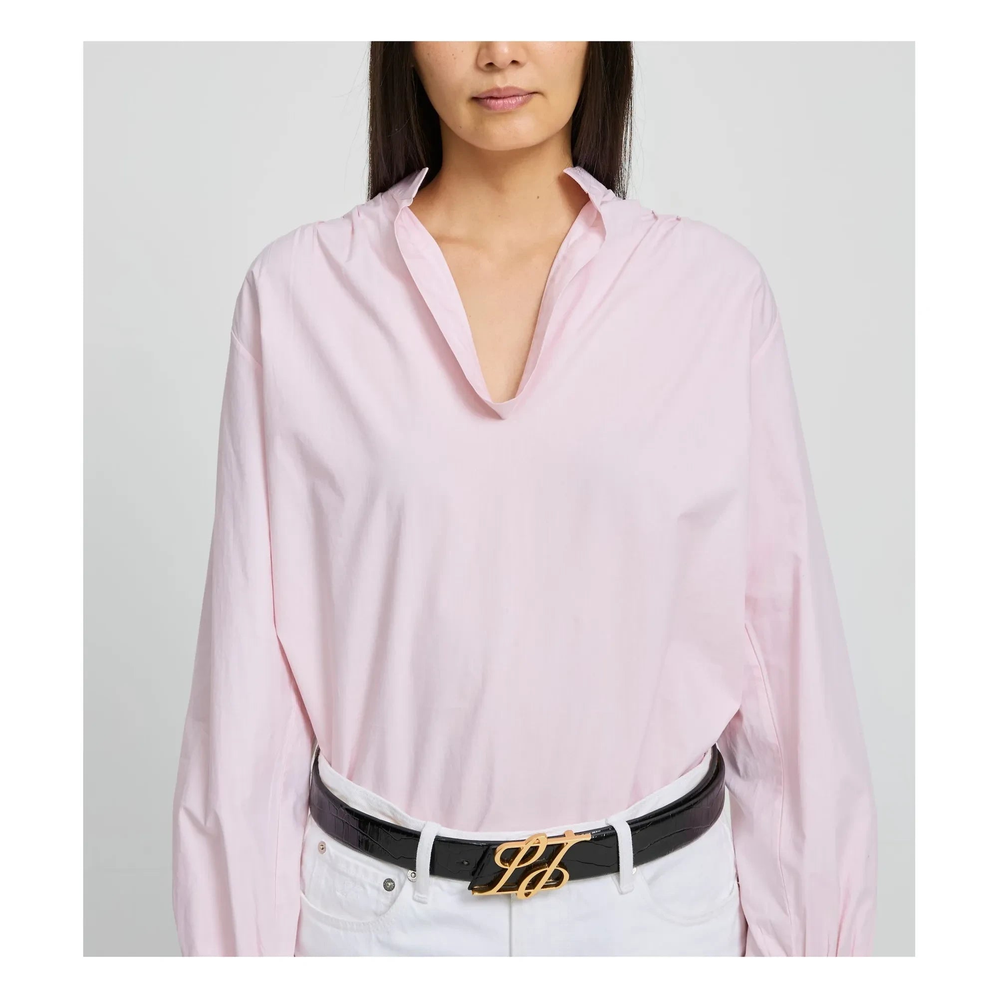 Laurence Bras - Juulivo Cotton blouse | Pale Pink