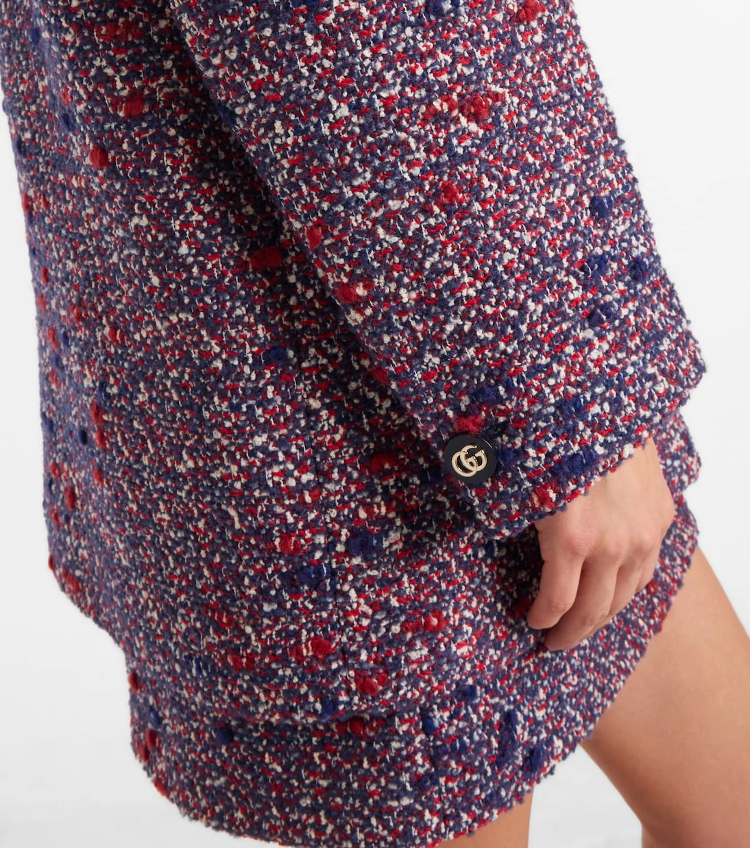 Gucci - Wool-blend tweed jacket