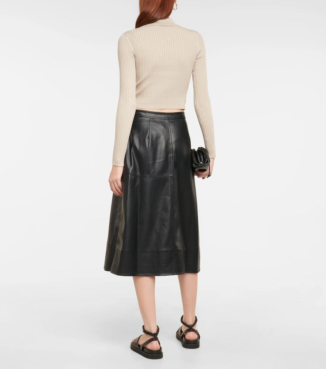Simkhai - Sol ribbed-knit crop cardigan