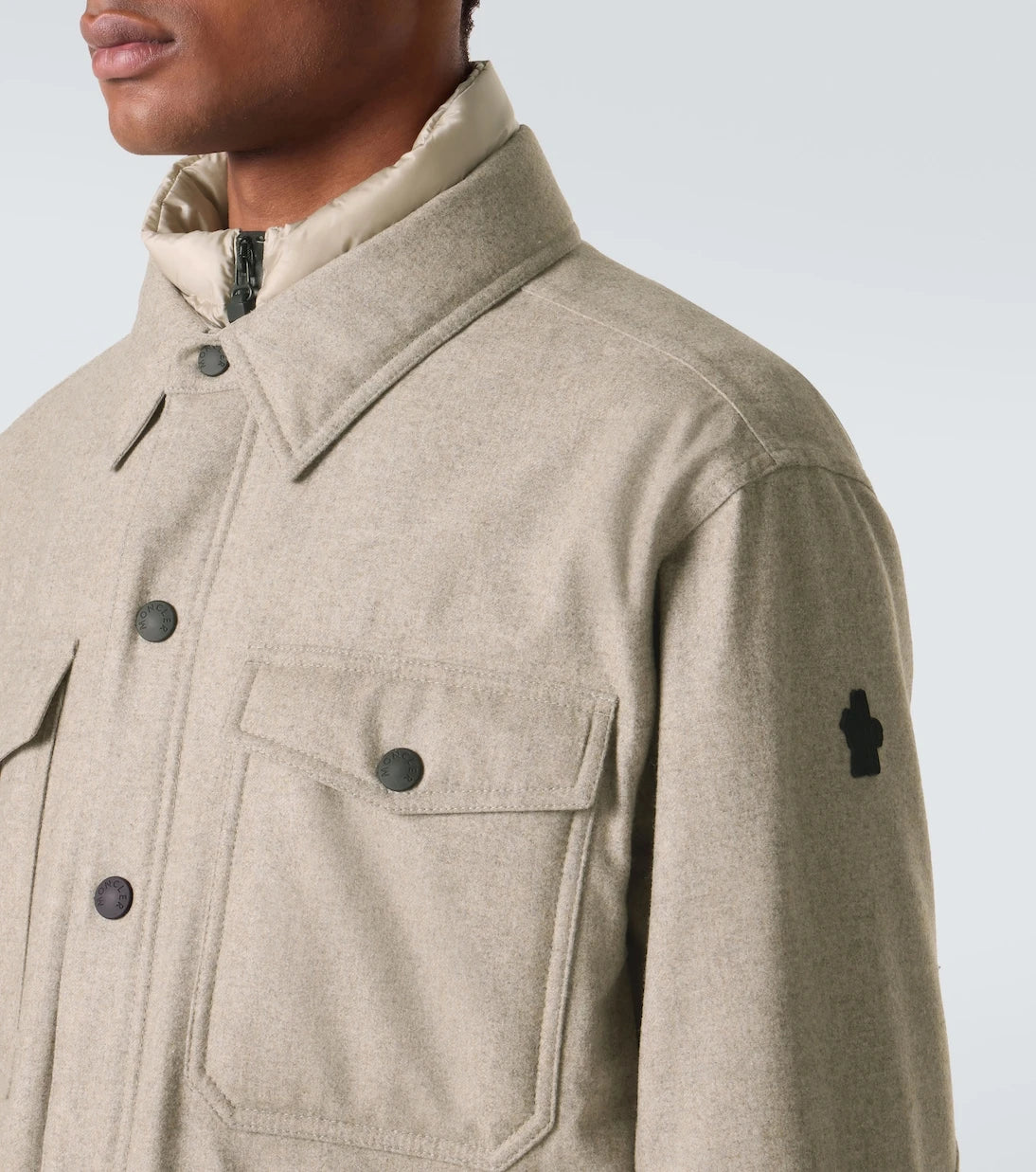Moncler Grenoble - Antuco virgin wool down ski jacket