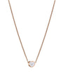 Chopard Rose Gold and Mother-of-Pearl My Happy Hearts Pendant Necklace