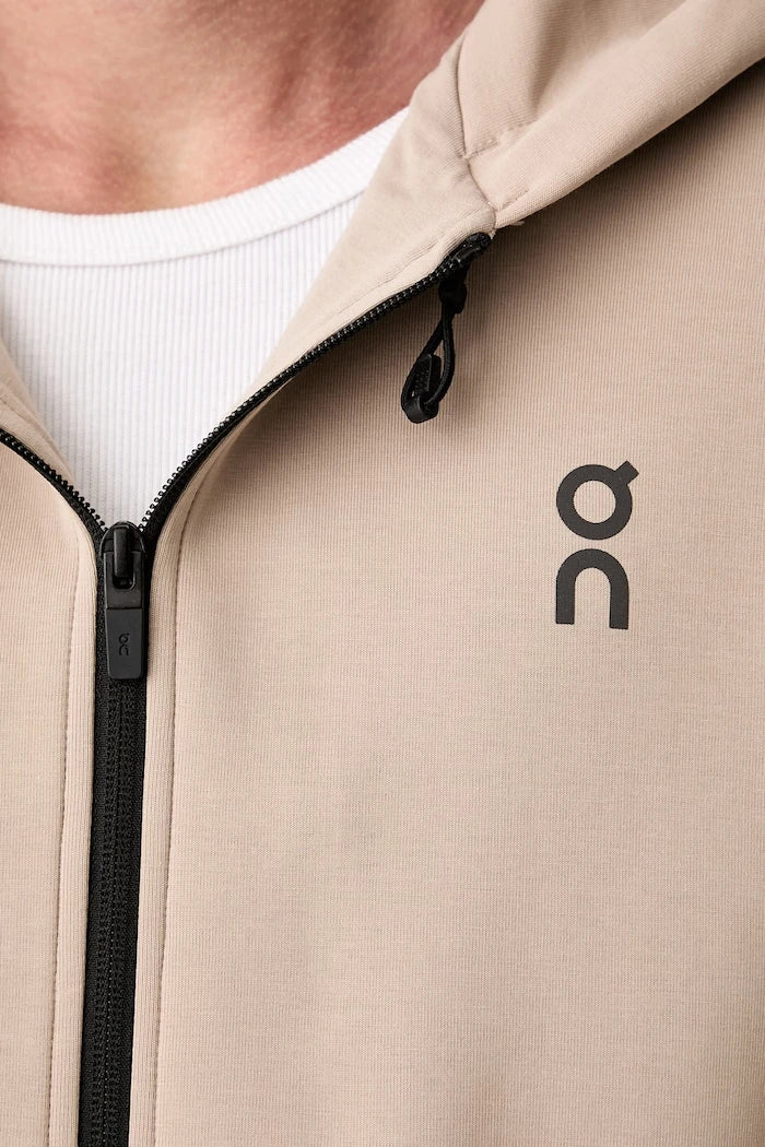 Kapüşonlu, fermuarlı erkek pamuklu sweatshirt Focus Tech