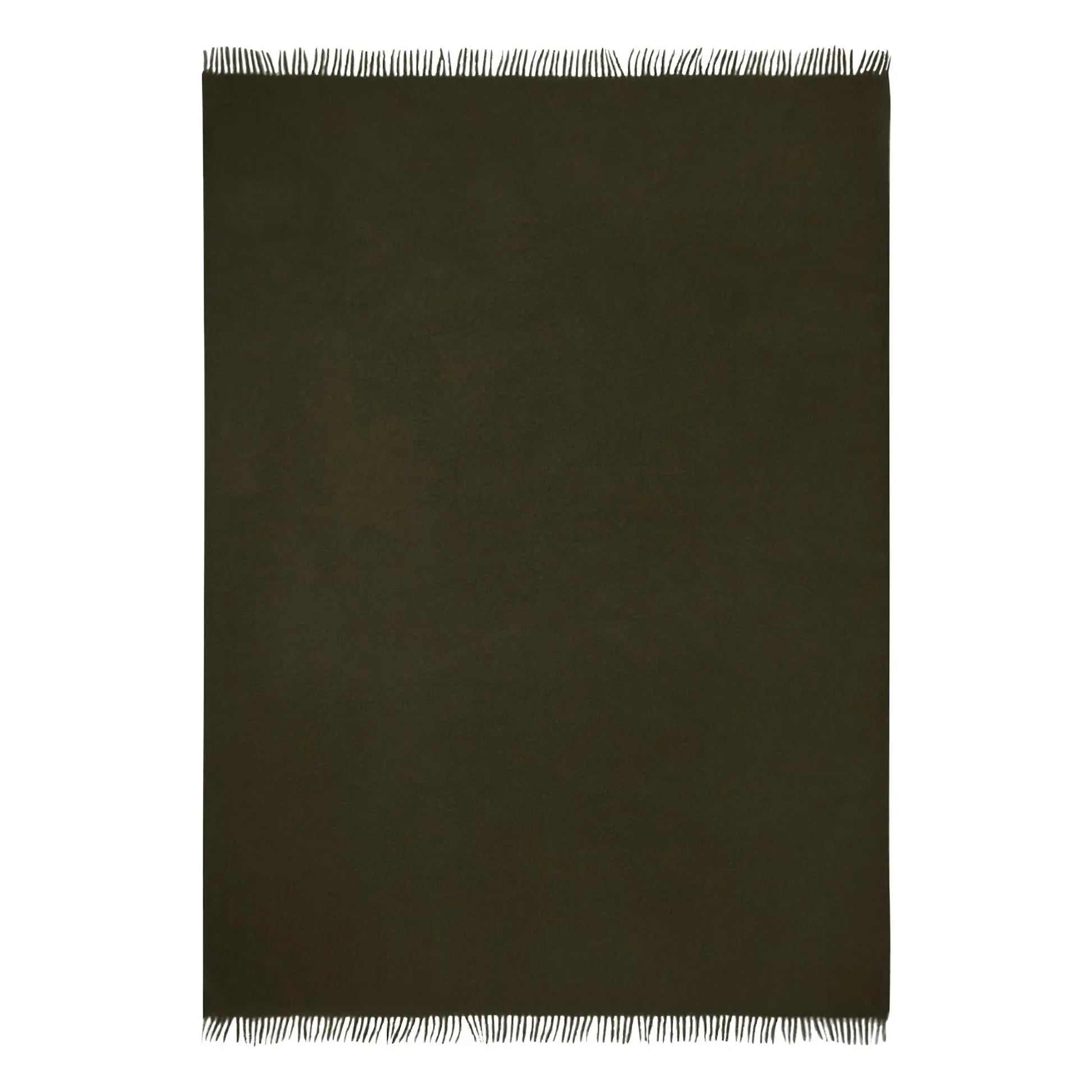 Suite 702 - Cloud mohair throw | Olive