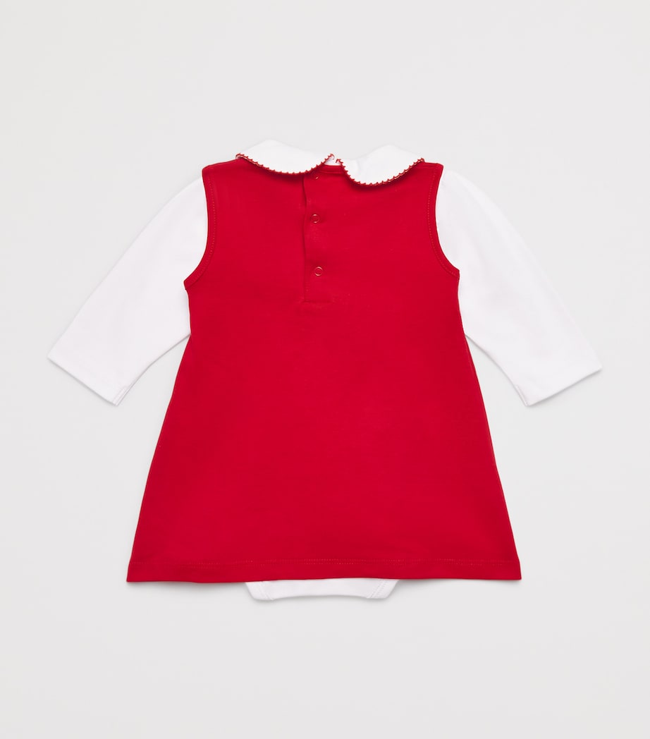 Hand-Smocked Holiday Medley Dress and Bodysuit (Newborn-18 Months)