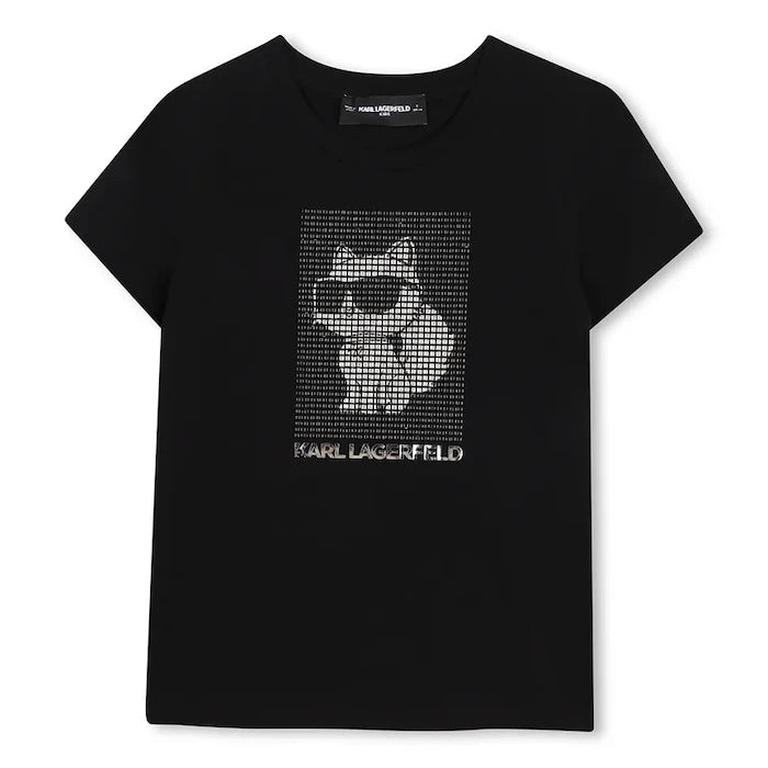 Karl Lagerfeld çocuk pamuklu tişört