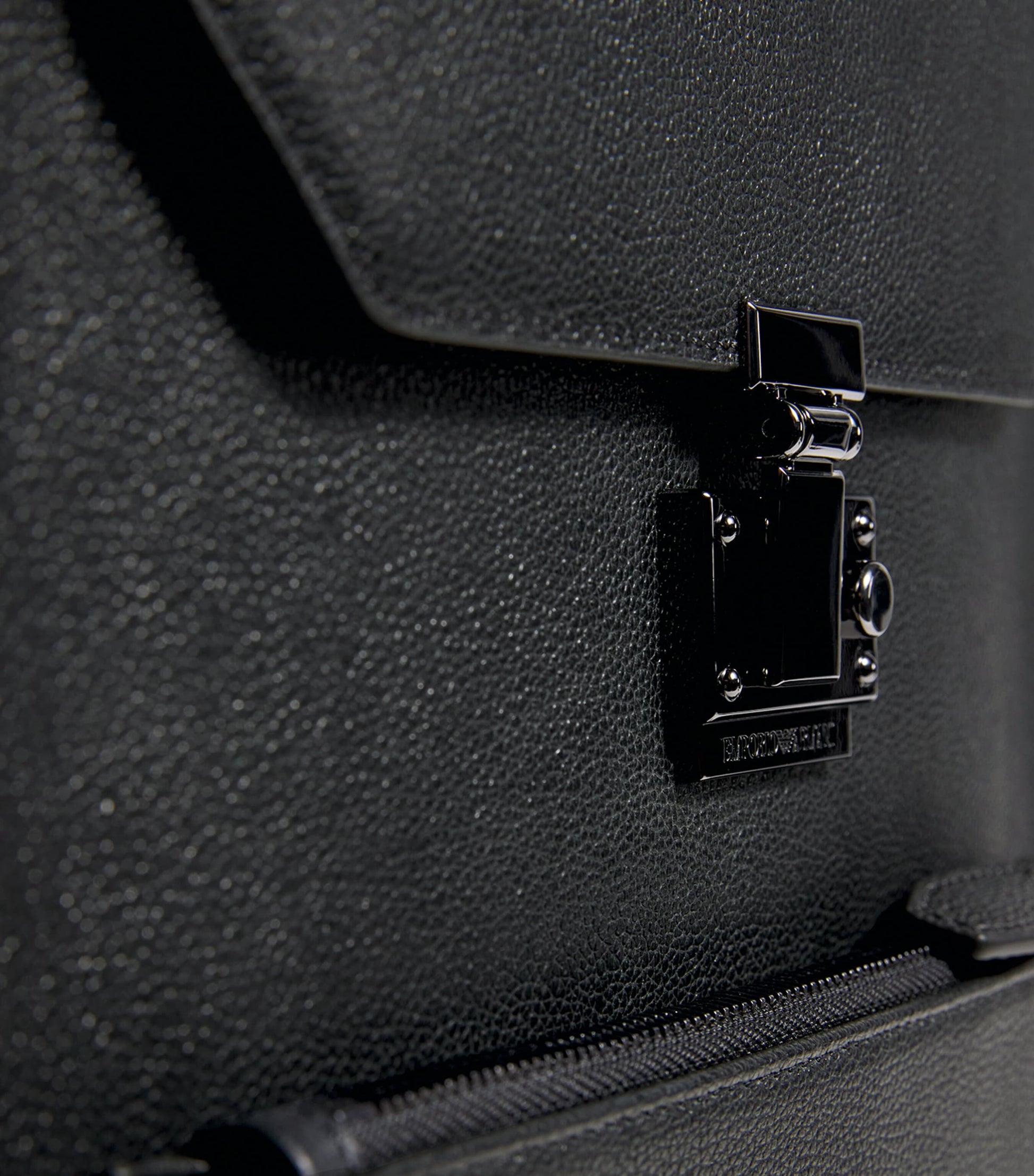 Emporio Armani Leather Backpack