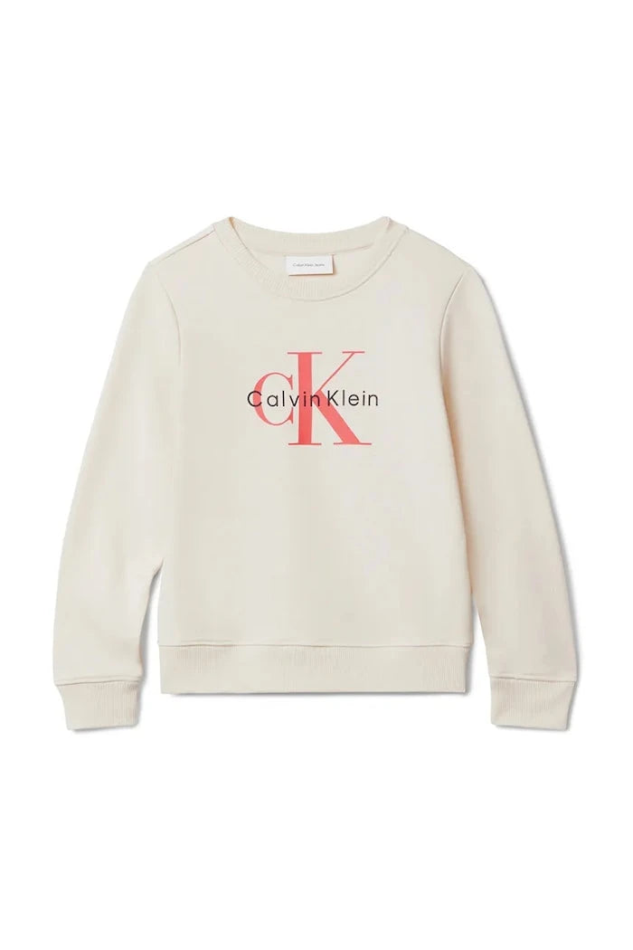 Детски памучен суичър Calvin Klein Jeans
