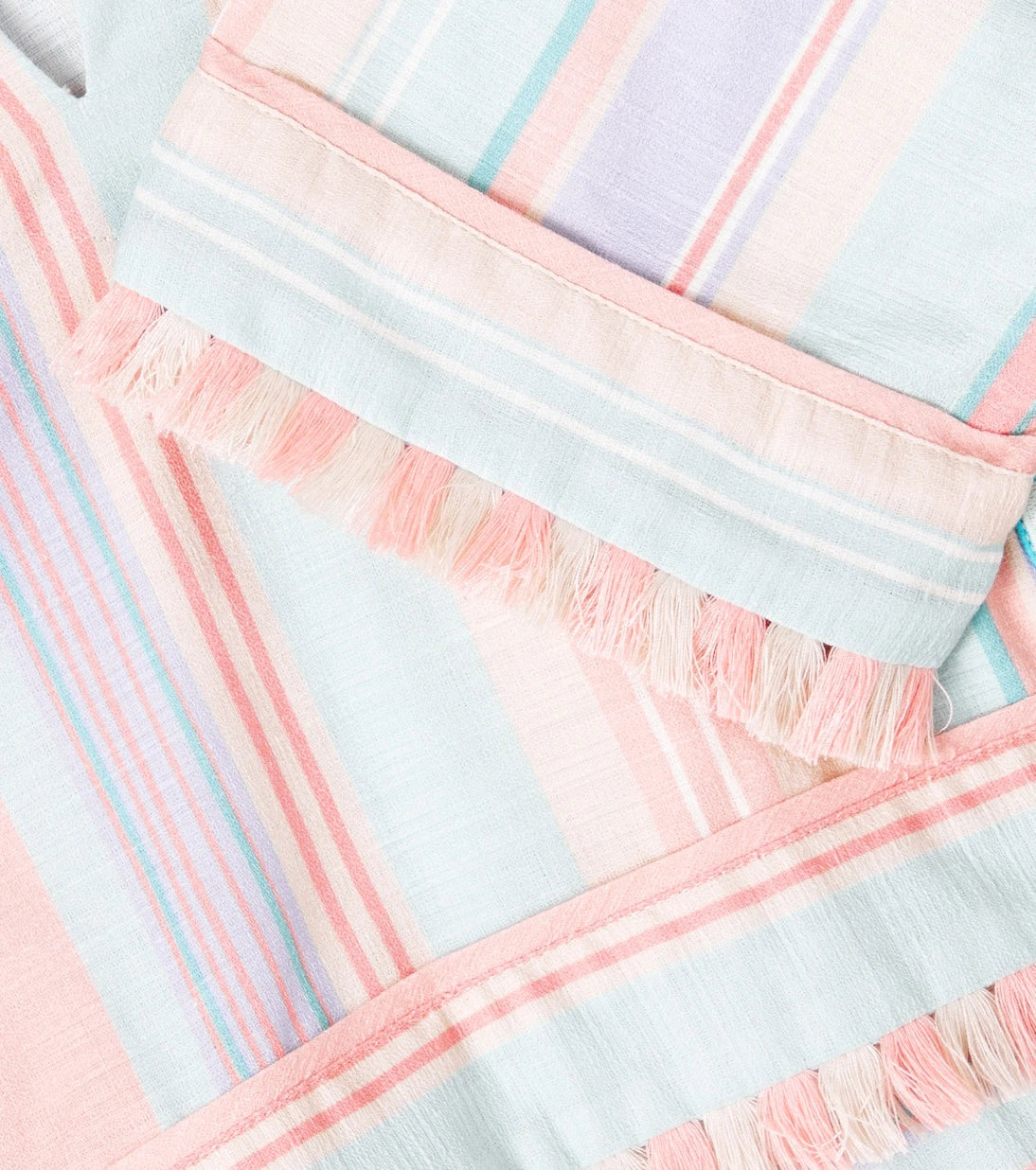 Zimmermann Kids - Cascadian striped hooded top