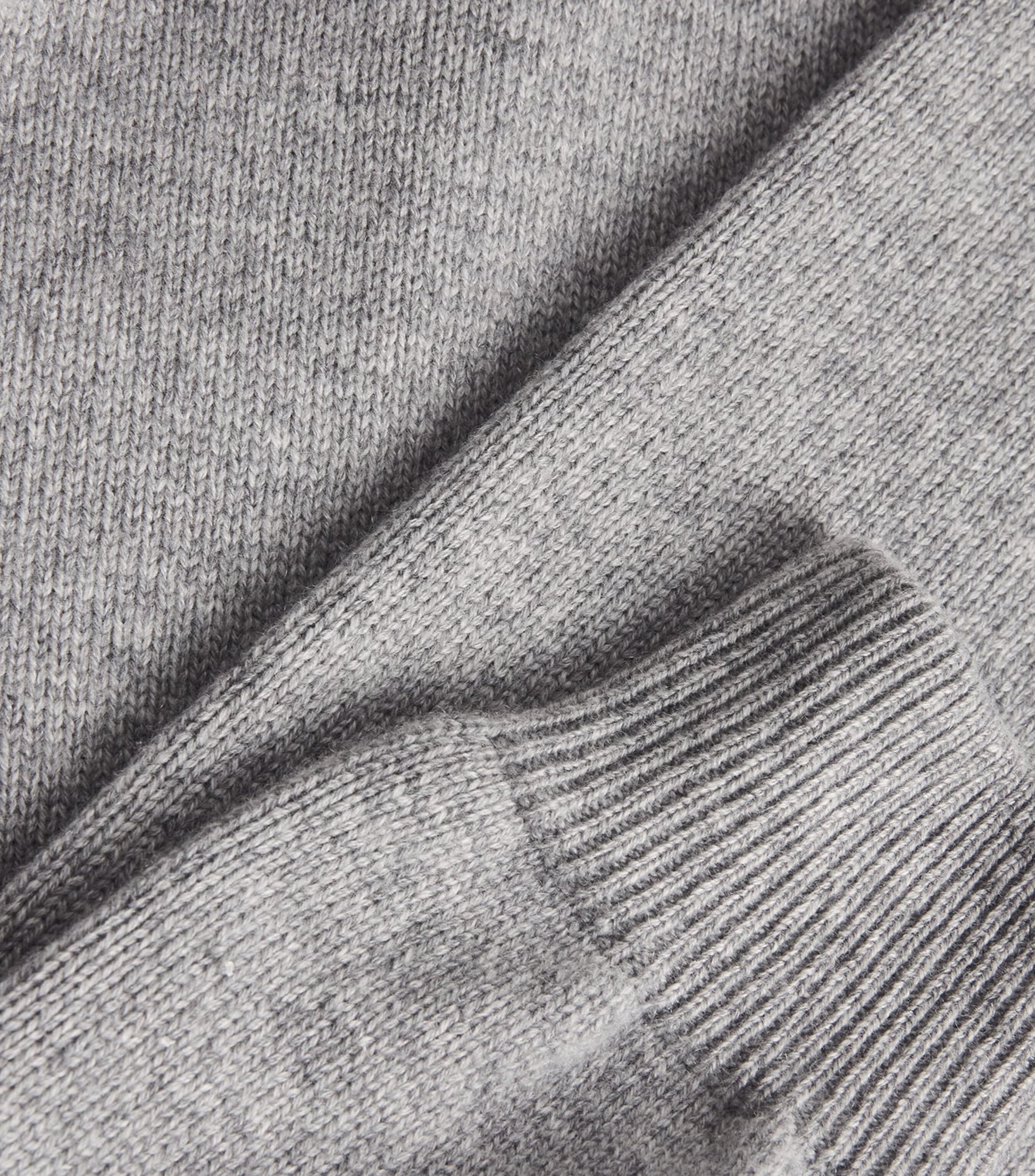 Johnstons Of Elgin Grey Cashmere Hoodie