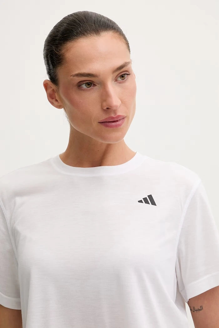 adidas Performance kadın viskon spor tişörtü WORKOUT ESSENTIALS