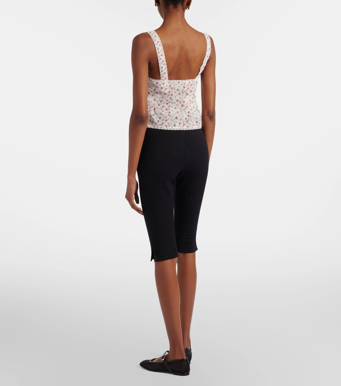 Posse - Angelina cotton-blend capri pants