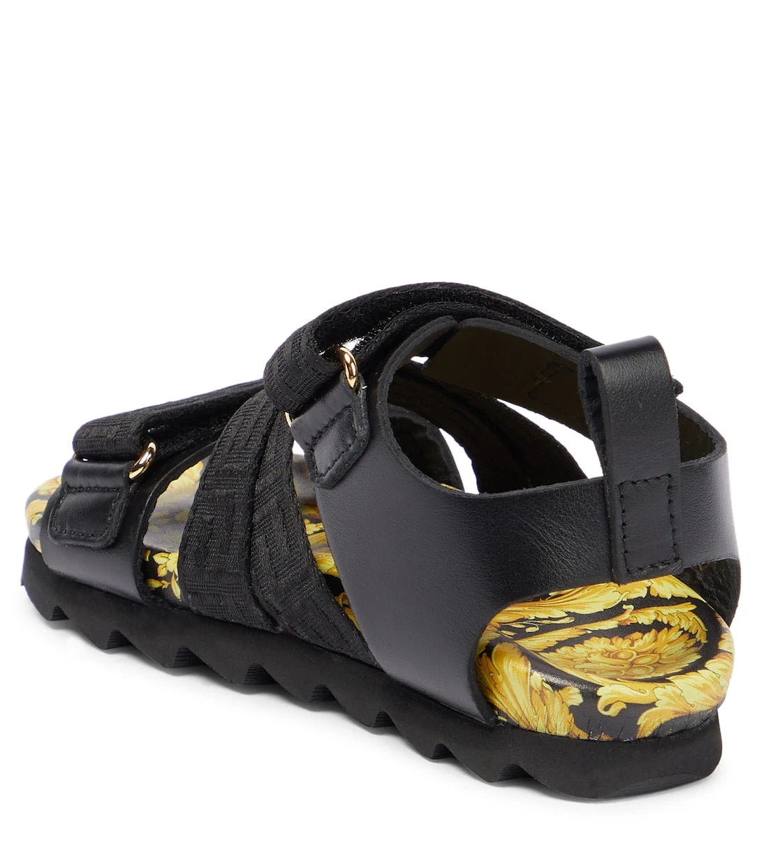 Versace Kids - Barocco Greca sandals