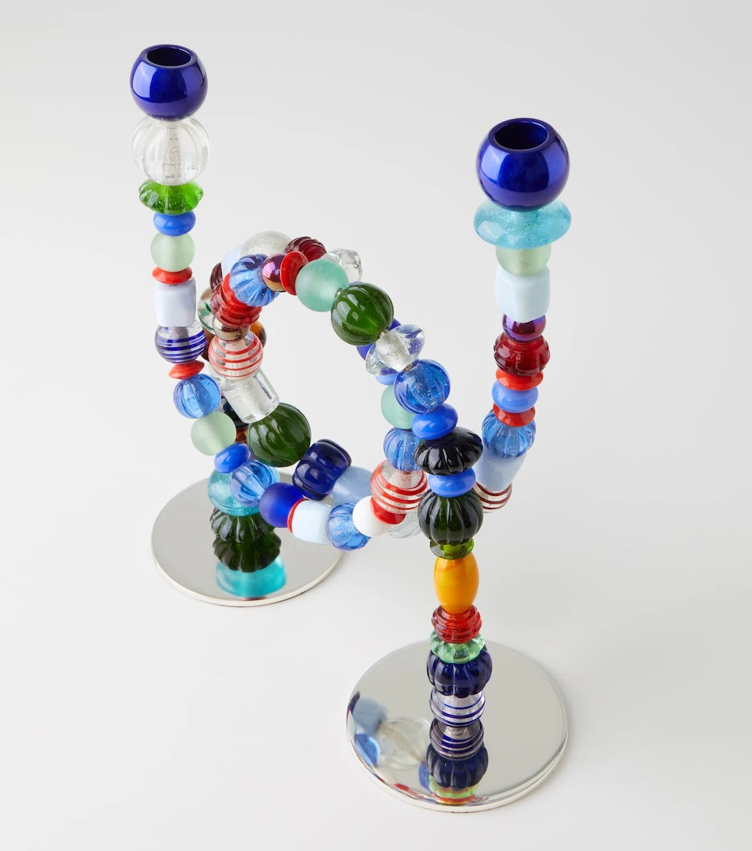 Polspotten - Beads candle holder