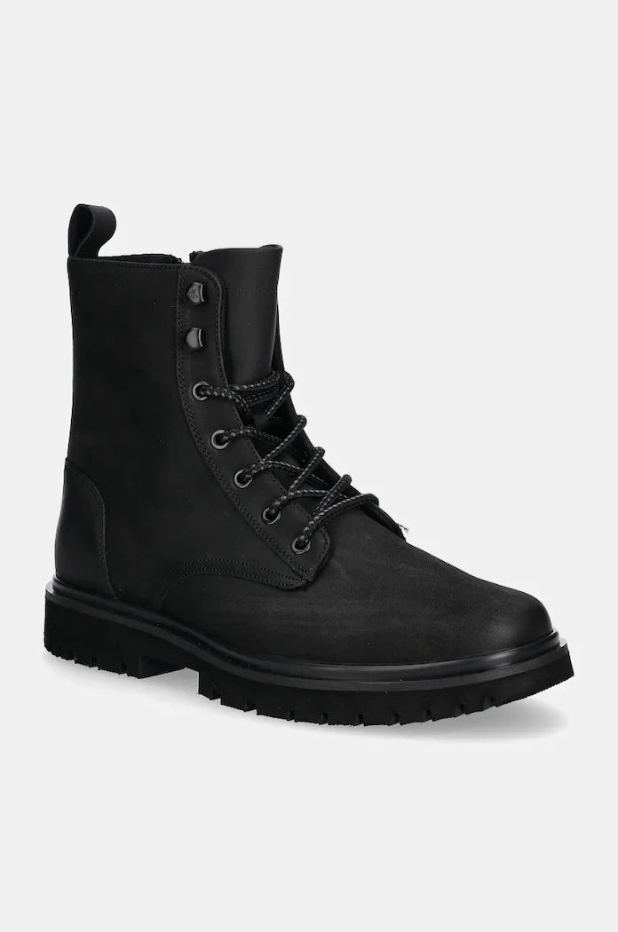 Обувки Calvin Klein Jeans EVA BOOT MID LACEUP REBELLIOUS