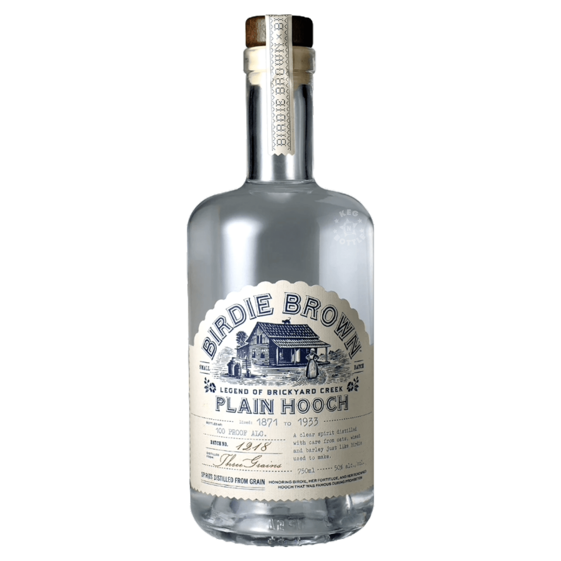 Birdie Brown Plain Hooch Whiskey (750 ml)