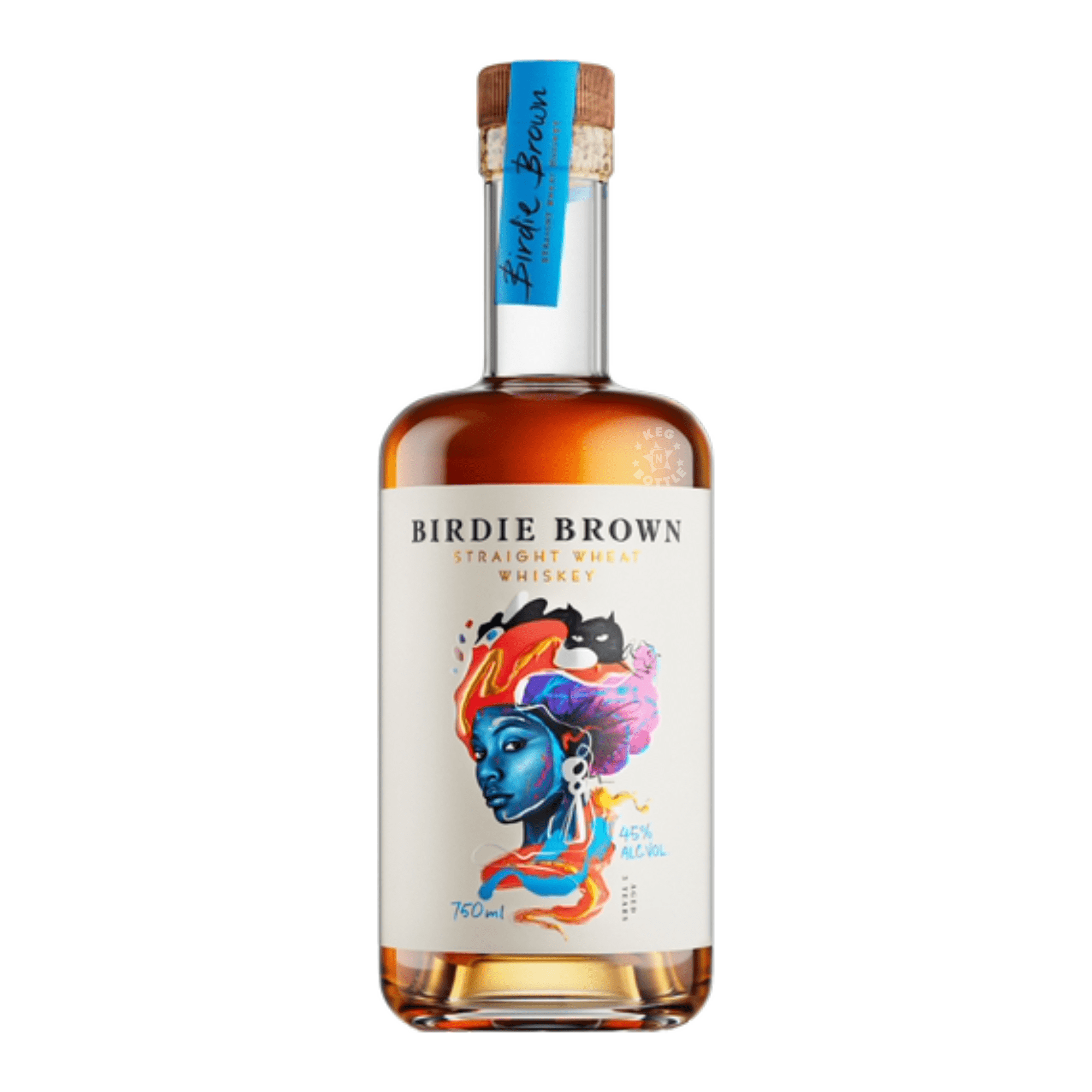 Birdie Brown Straight Wheat Whiskey (750 ml)