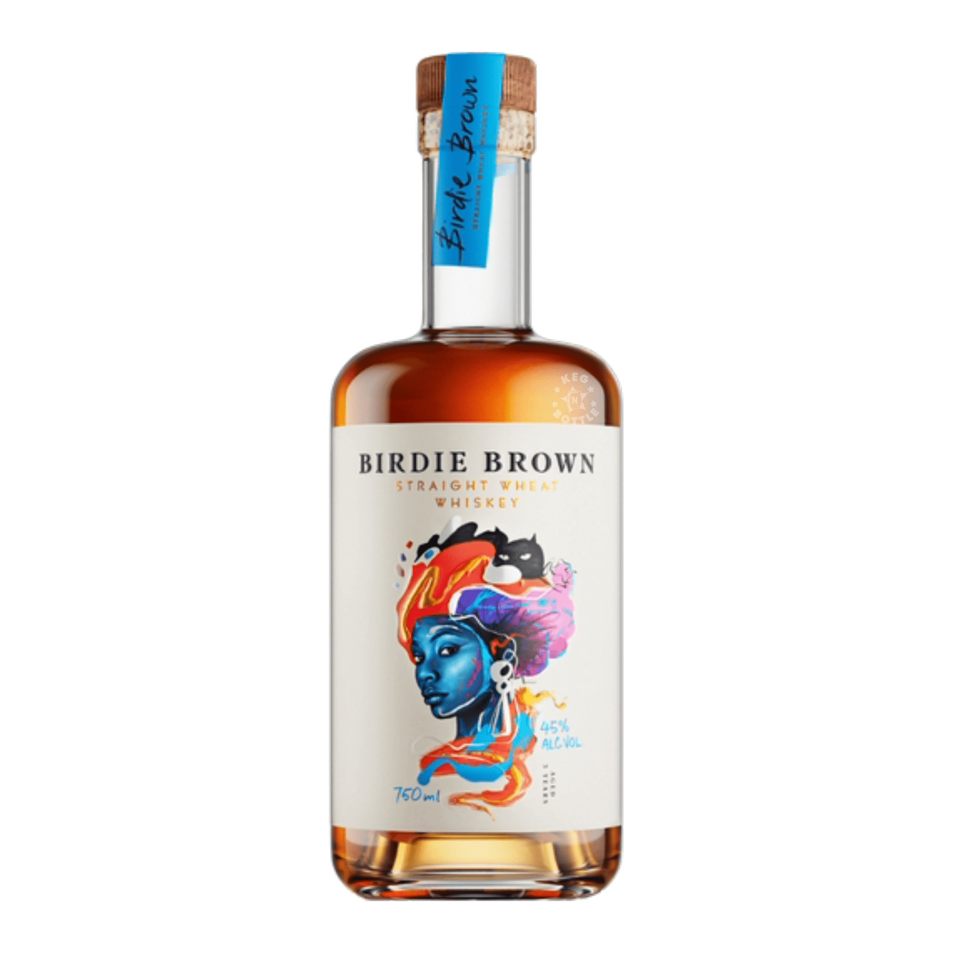 Birdie Brown Straight Wheat Whiskey (750 ml)